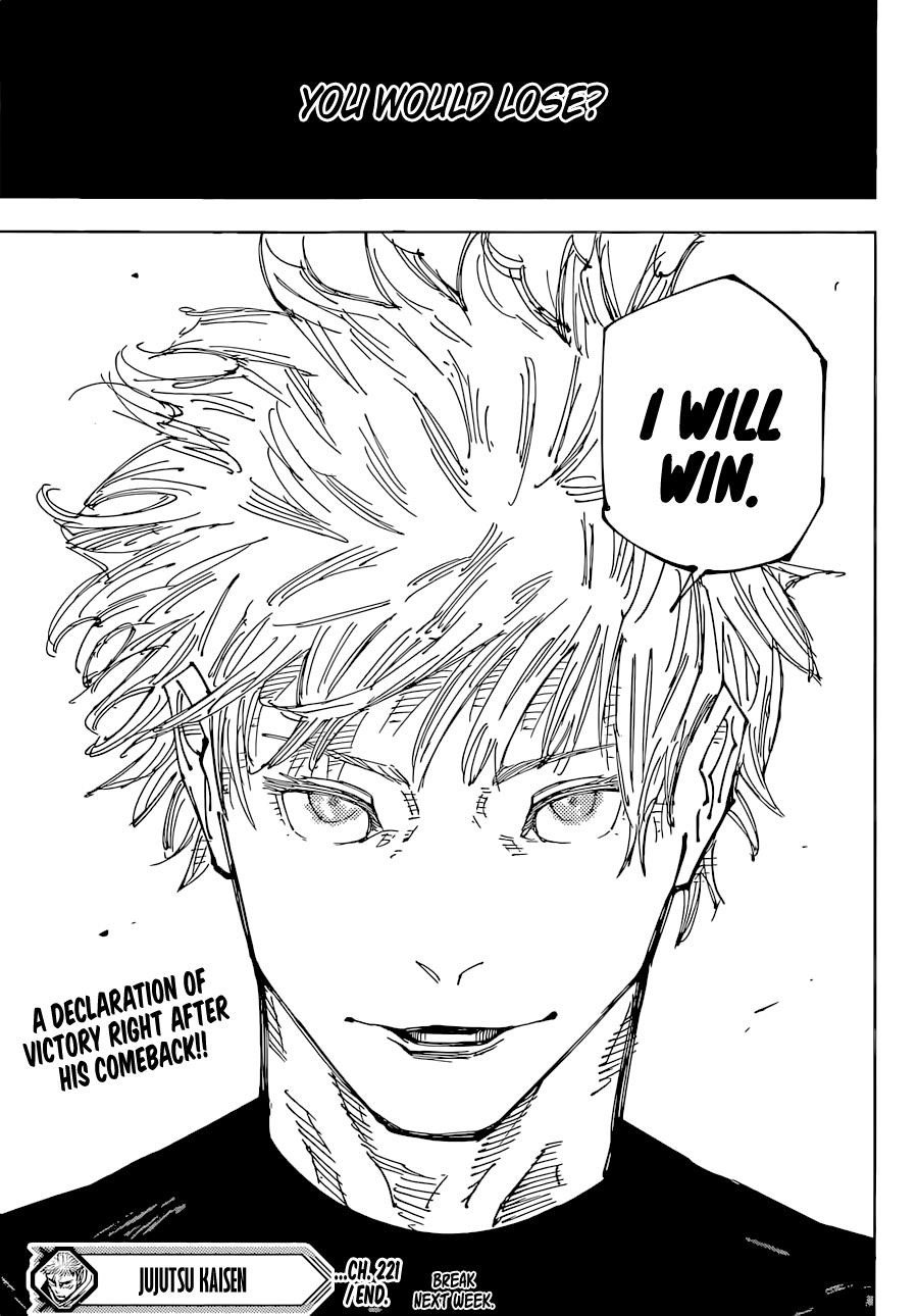 Jujutsu Kaisen Chapter 221 image 18